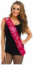 Take Me Out Sash (Let The Hanky See The panky) RRP 3.40 CLEARANCE XL 0.29 or 5 for 1.00